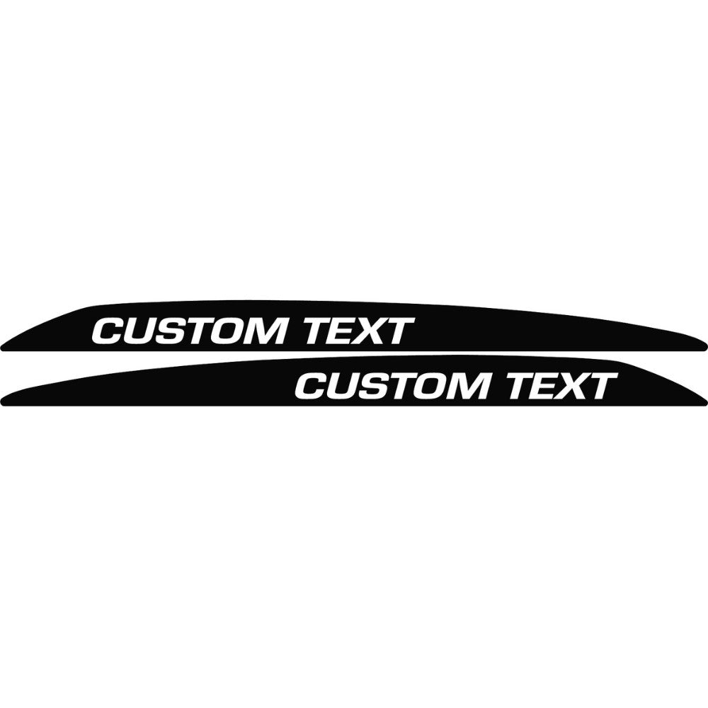 Bonnet Decals (Pair) - 70 Series (Pre-DPF) (2007-2016)