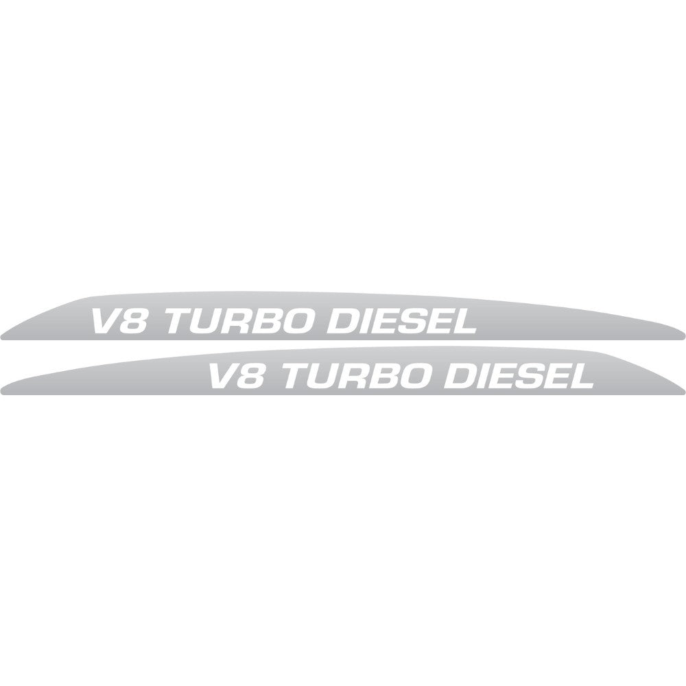 Bonnet Decals (Pair) - 70 Series (Pre-DPF) (2007-2016)