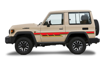 70 Series Land Cruiser Decal Body Stripe Kit (California) -  71 Series (2023-)