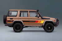 70 Series Land Cruiser Decal Body Stripe Kit (Cobar) - 76 Series (2007-)
