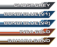 70 Series Land Cruiser Decal Body Stripe Kit (Renmark Type-2) - 75 Series (1985–1999)