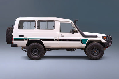 70 Series Land Cruiser Decal Body Stripe Kit (Toowoomba) - 75 Series (1985–1999)