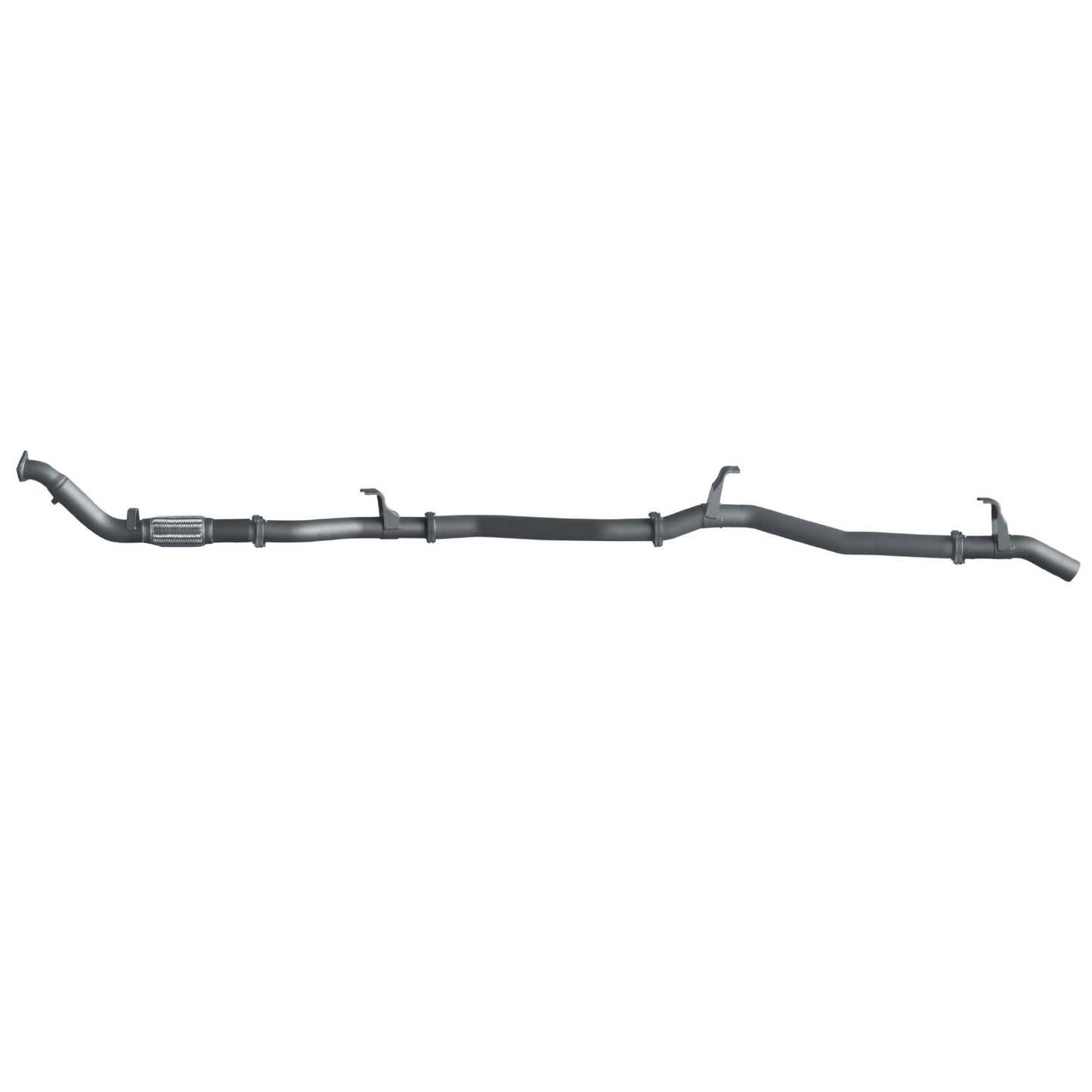 Toyota Land Cruiser Redback Extreme Duty Exhaust for Toyota Landcruiser 76 Series Wagon with Auxiliary Fuel Tank (01/2007 - 10/2016)