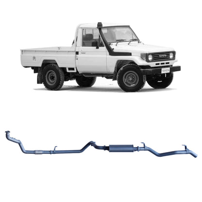 Toyota Land Cruiser Redback Extreme Duty Exhaust for Toyota Landcruiser 78 Series (01/1990 - 01/2007), Toyota Landcruiser 75 Series (03/1990 - 11/1999)